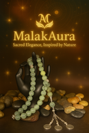 Faceted Green Prehnite Gemstone Beads – 199g