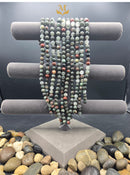 Natural African Bloodstone Beads | 10mm Round | Polished Strand for Jewelry Making