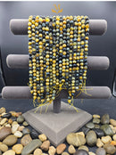 Natural Dream Tiger Eye Beads | 10mm Round | Polished Strand for Jewelry Making