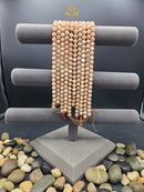 Natural Sunstone Beads | 10mm Round | Polished Strand for Jewelry Making