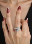Natural Blue Topaz Sterling Silver Ring