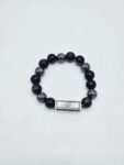 Black Shield Protection Bracelet with Inner Code 925 (2)