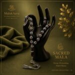 Sacred Mala – Luxury Silver Inlaid Rosary