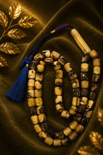 1-Kalngradi Natural Amber Rosary 63 Beads • 72.5g 26yB