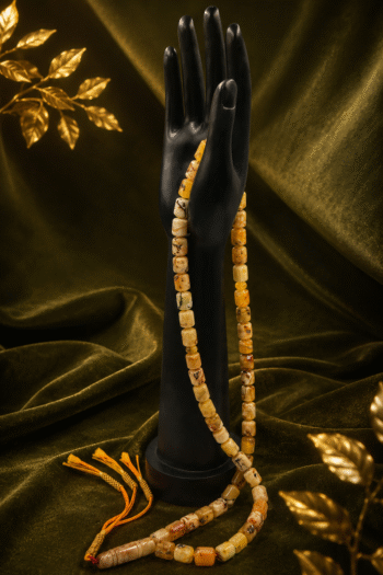 2-Kalngradi Natural Amber Rosary 63 Beads • 85.5g 26hg