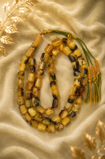 3-Kalngradi Natural Amber Rosary 63 Beads • 80.5g 26jj