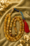 4-Kalngradi Natural Amber Rosary 63 Beads • 90g 26hlro