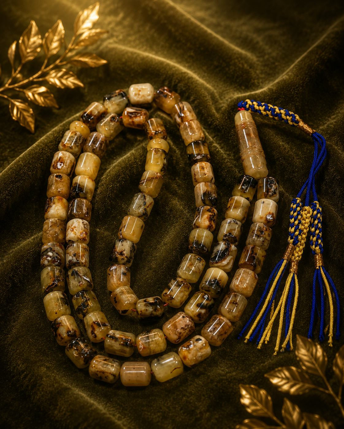 5-Kalngradi Natural Amber Rosary 63 Beads • 65.5g 26687 5-Kalngradi Natural Amber Rosary 63 Beads • 65.5g 26678978