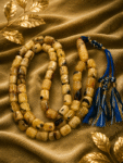 8-Kalngradi Natural Amber Rosary 63 Beads • 77.5g 26aE