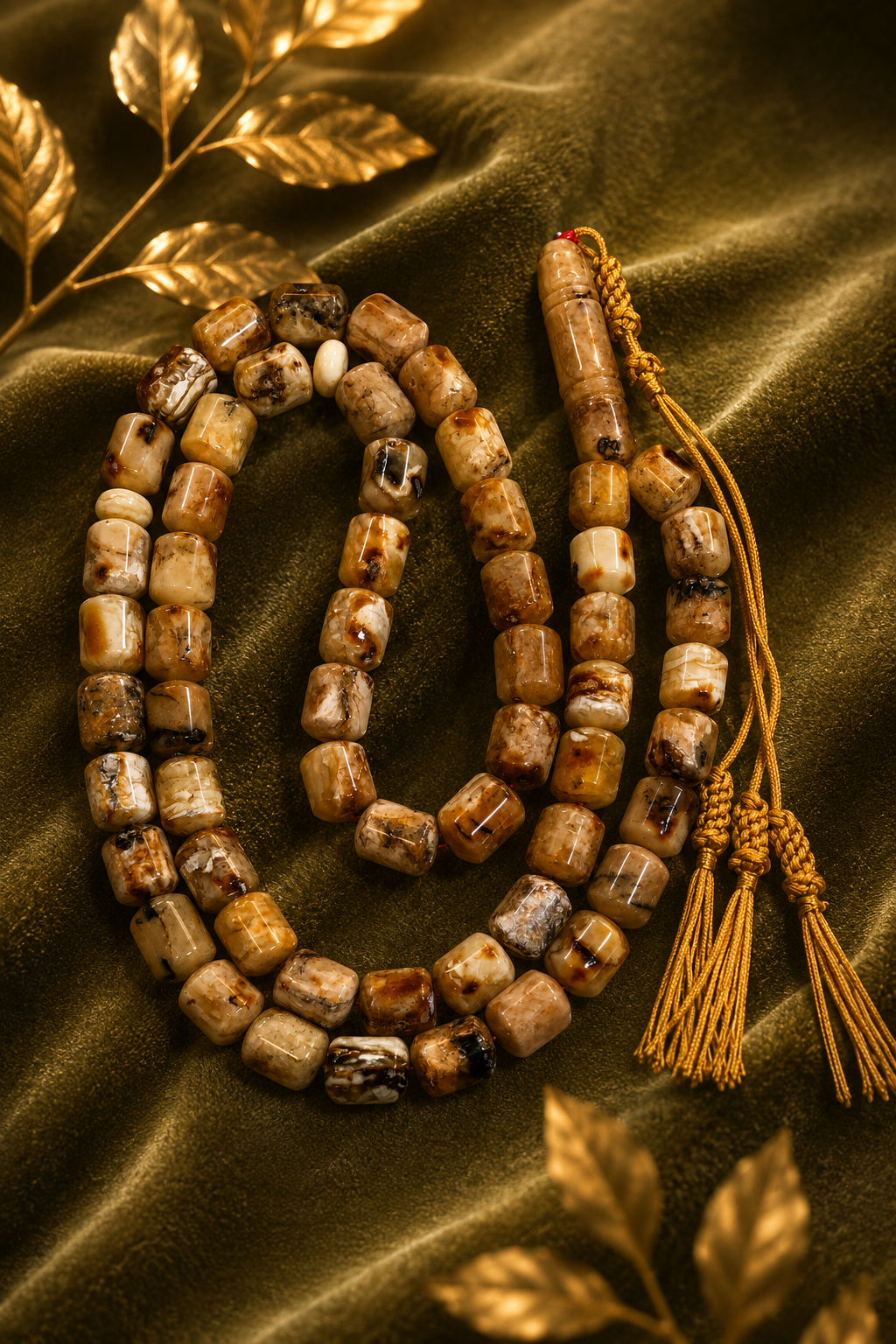9-Kalngradi Natural Amber Rosary 63 Beads • 66g 26yRER 9-Kalngradi Natural Amber Rosary 63 Beads • 66g 26y